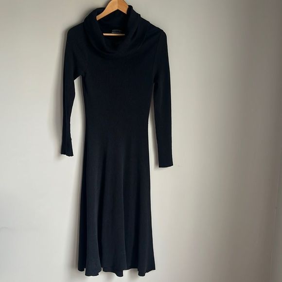Peruvian connection ribbed turtle neck sweater dress - Picture 3 of 13